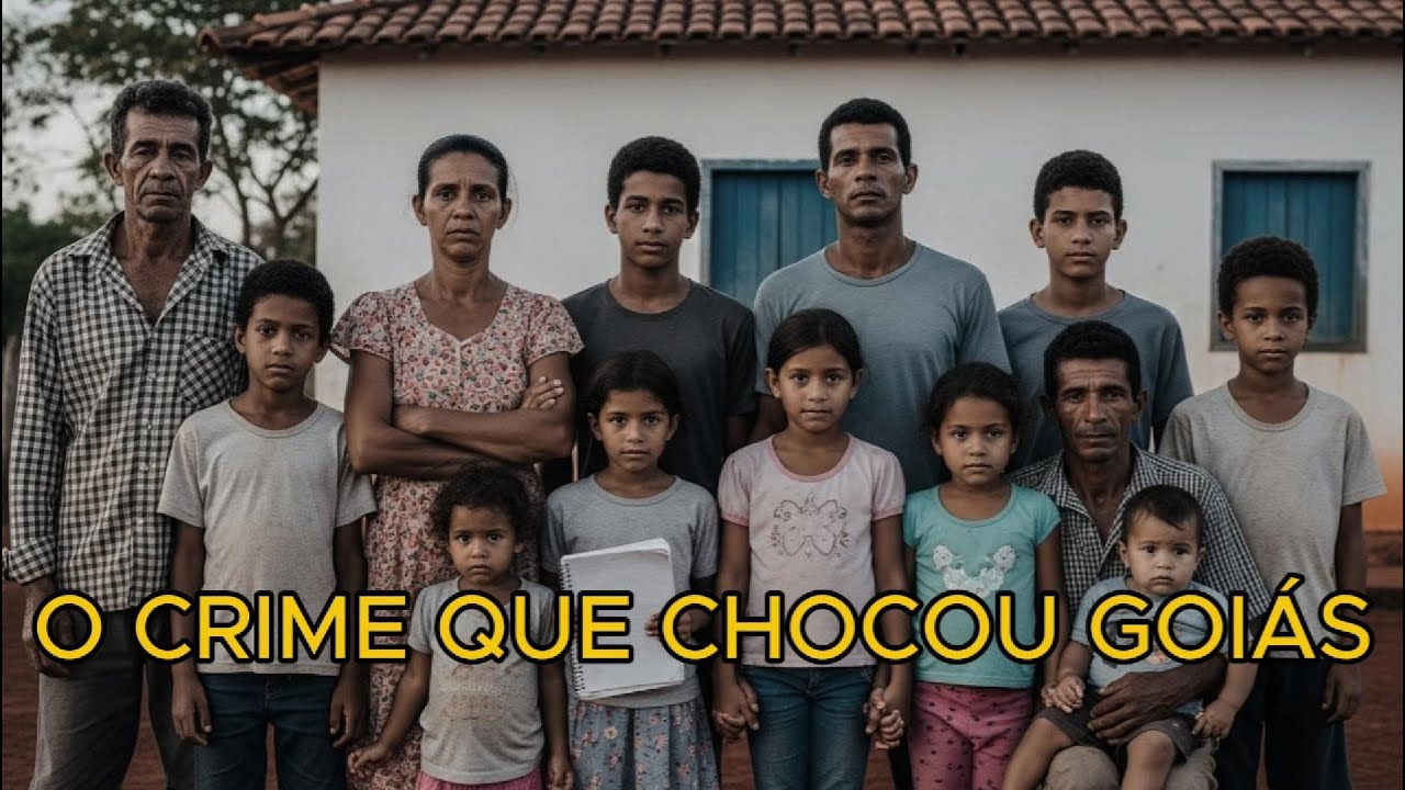 o crime que chocou goiás uma família de 11 pessoas foram mortas por não conseguir pagar os agiotas.