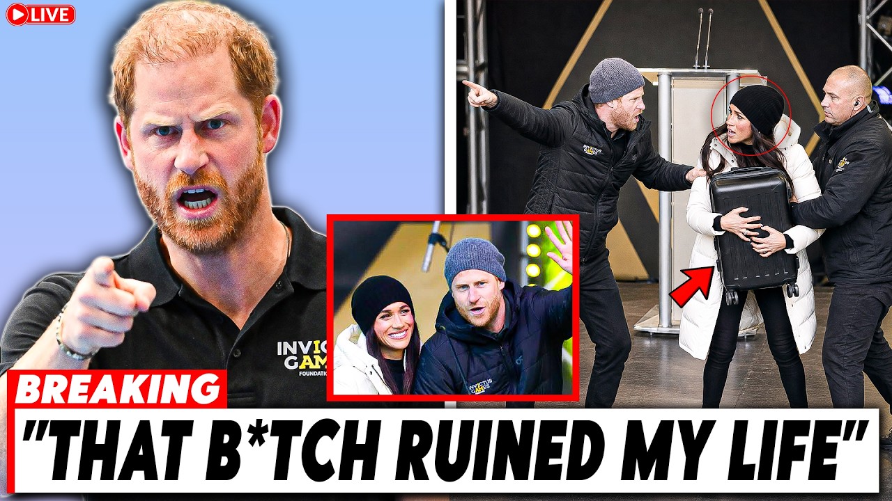 Prince Harry FINALLY SNAPS At Meghan After Getting AXED From Invictus!