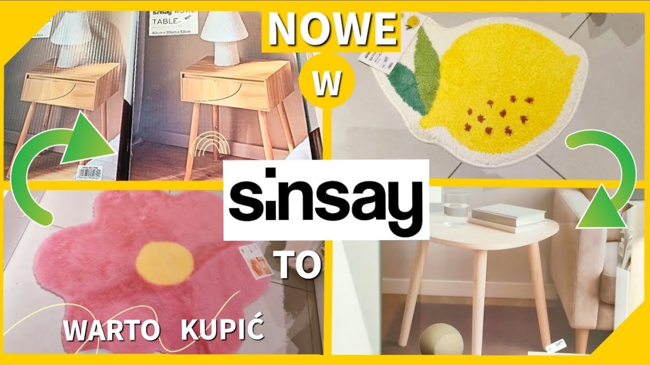 SINSAY 🌸 DUŻO NOWOŚCI! Dekoracje WIOSNA 2026 &ndash; co warto kupić? |Przegląd p&oacute;łek