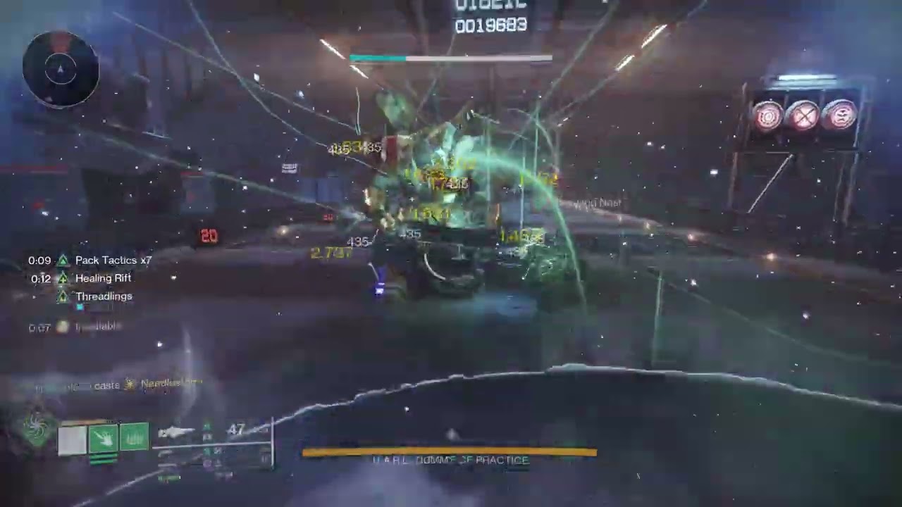 Borderline INSANE DPS With Strand Warlock Pack Tactics Build