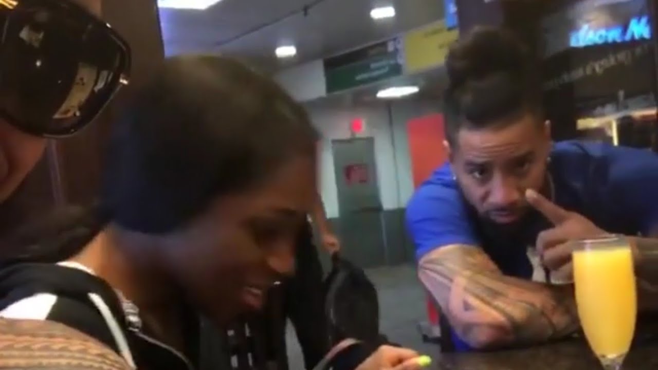 WWE Jimmy Uso Naomi Liv Morgan Ruby Riott Sarah Logan Nia Jax Mike Rome Instagram Live Story