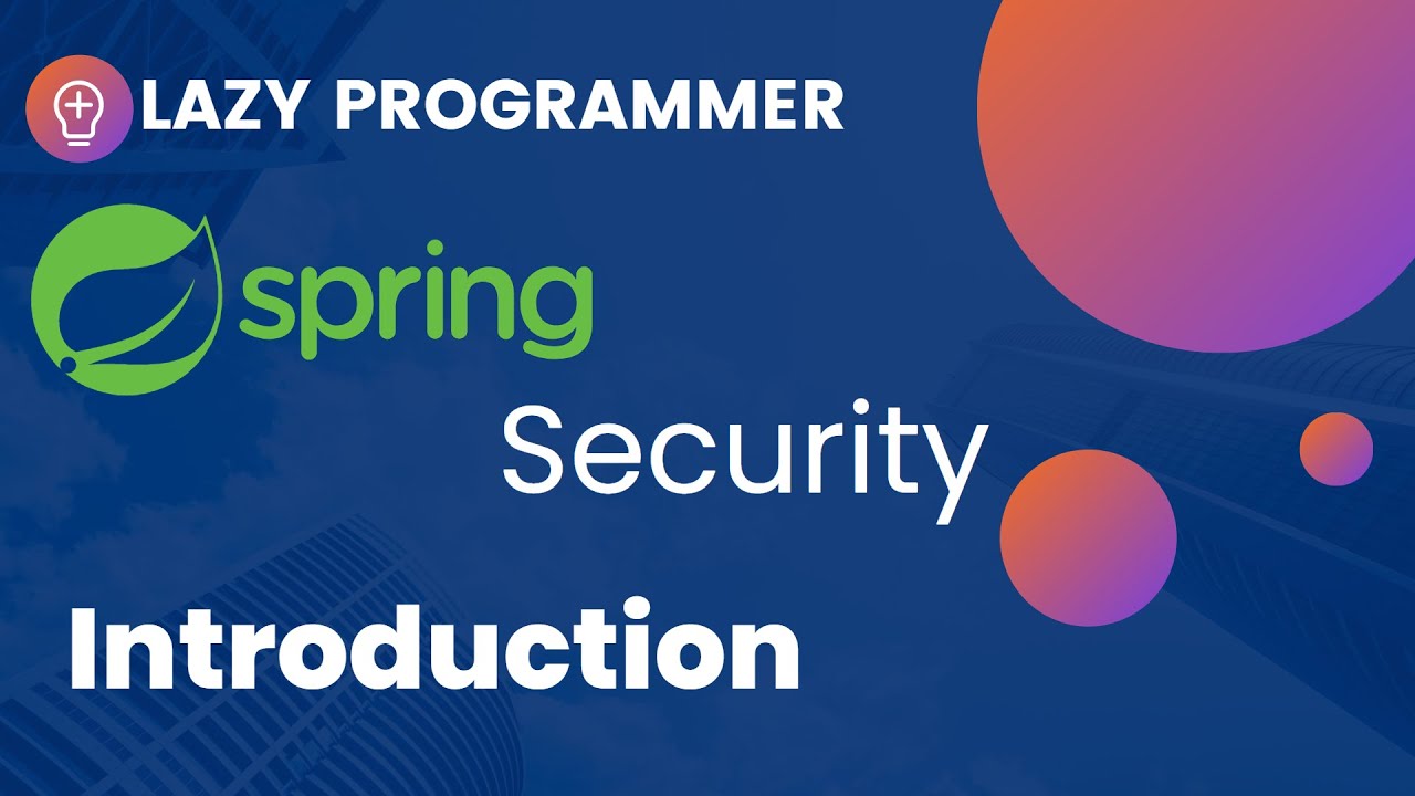 Spring Security an Introduction - Must Watch #spring #java #security