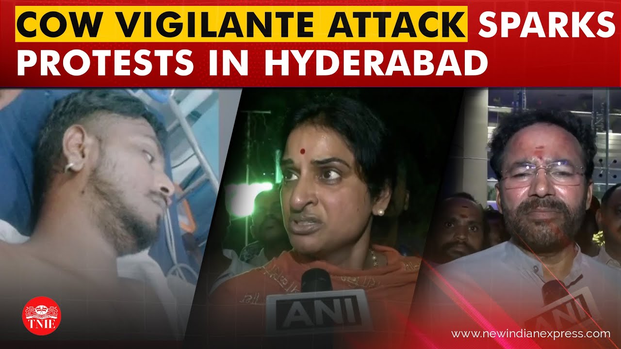 Cow vigilante shot in Hyderabad, BJP hits out at state government