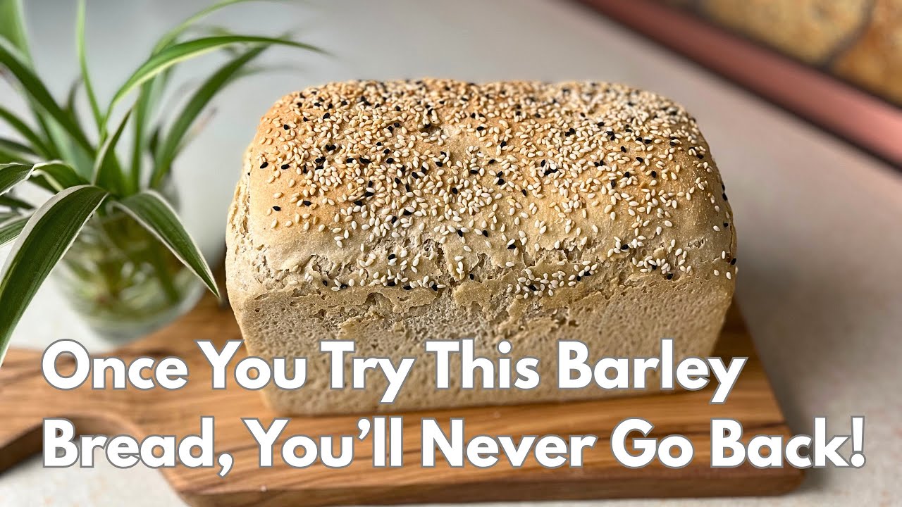 NEW Ultra Soft Barley Bread (Healthy + Easy!)
