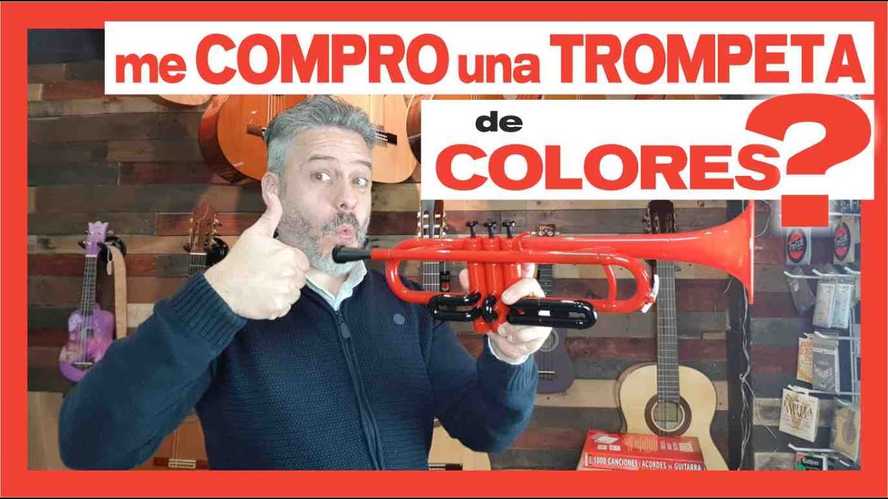 🔺 ¿Cómo son las TROMPETAS DE COLORES?【de plástico ABS】