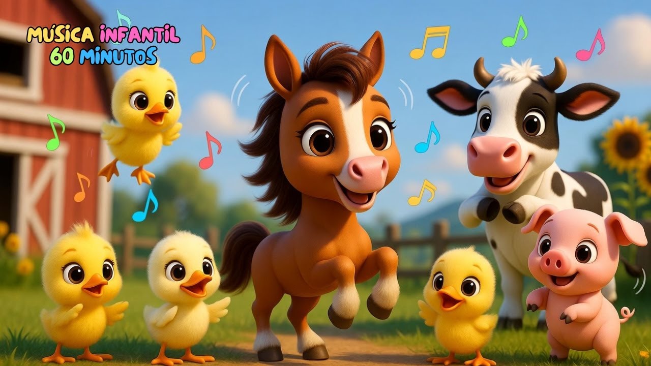 Pocotó | Canção de Animais | Fazendinha | 60 minutos de Músicas Infantis Divertidas | Turma da Gabi