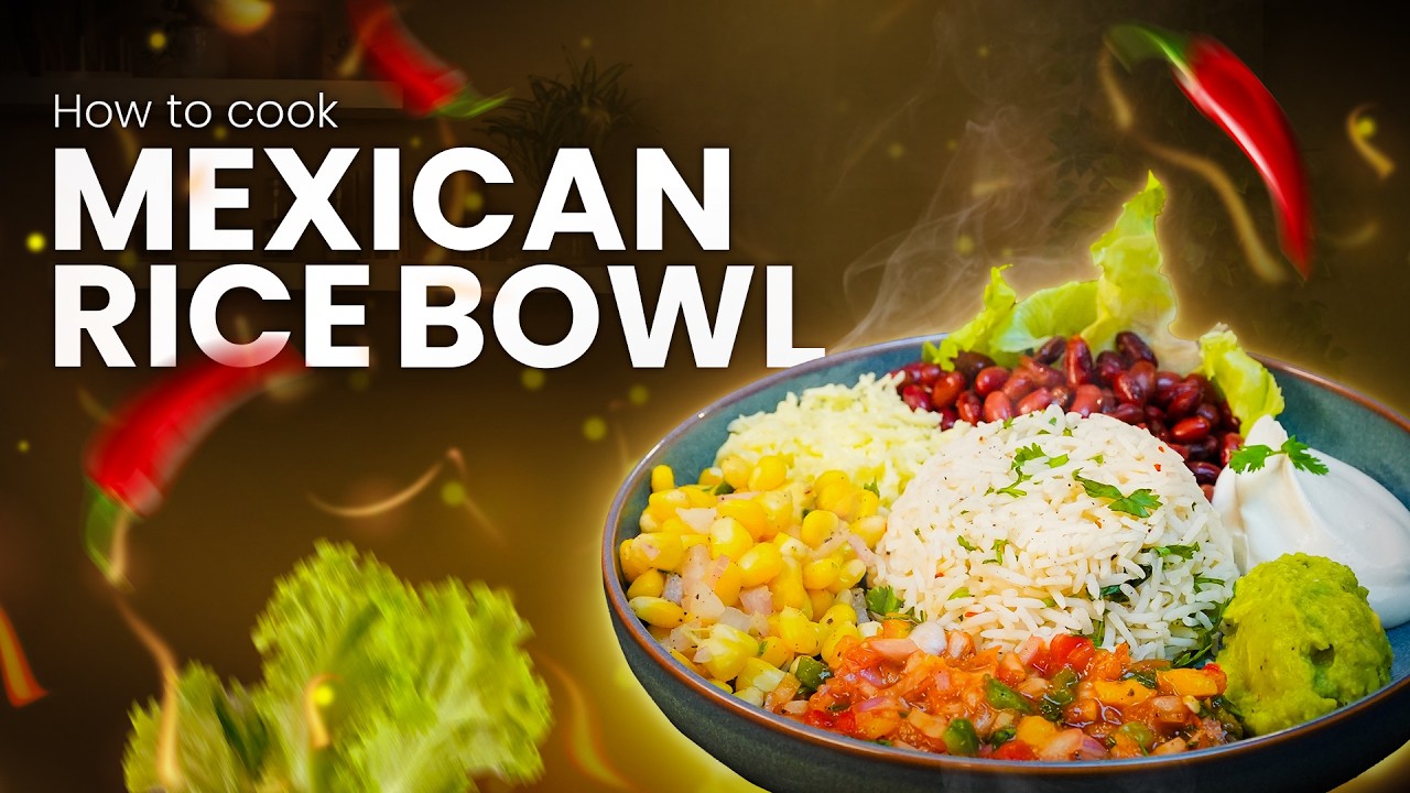 EASY Mexican Rice Bowl Recipe IN 10 MIN | High Protein Meals @dlectaproducts​