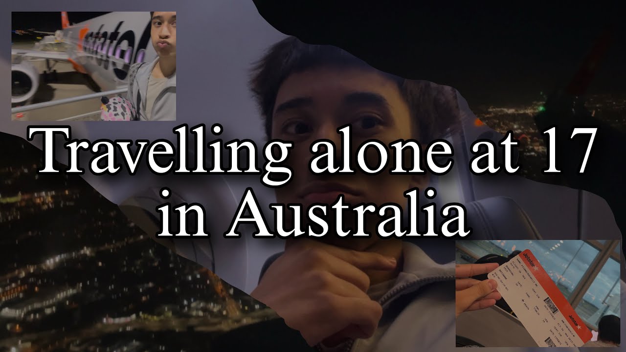 SOLO TRIP AT 17 ✈️ TRAVEL WITH ME AROUND AUSTRALIA - FLYING ALONE VLOG