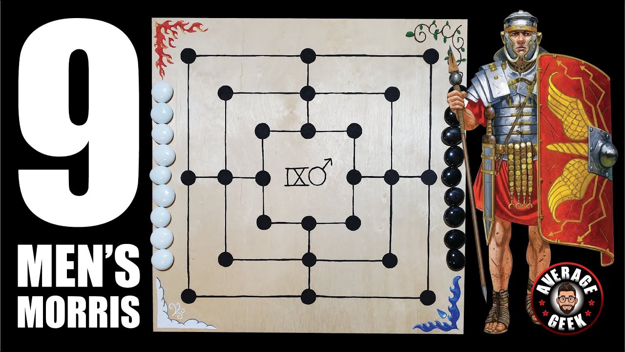 Ancient Board Game - Nine Men's Morris