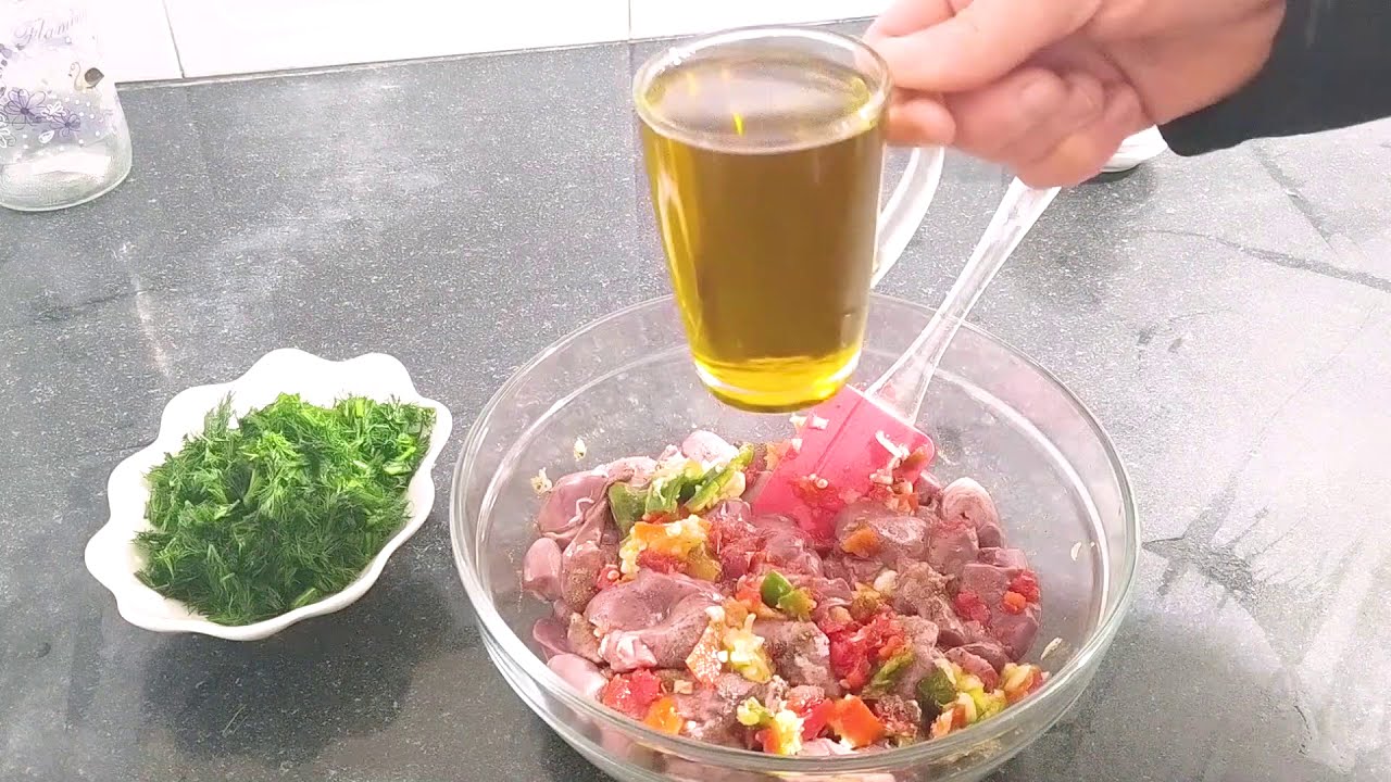 الذ واسرع طريقة كبدة الدجاج بزيت الزيتون الى ما يجربها راح يندم