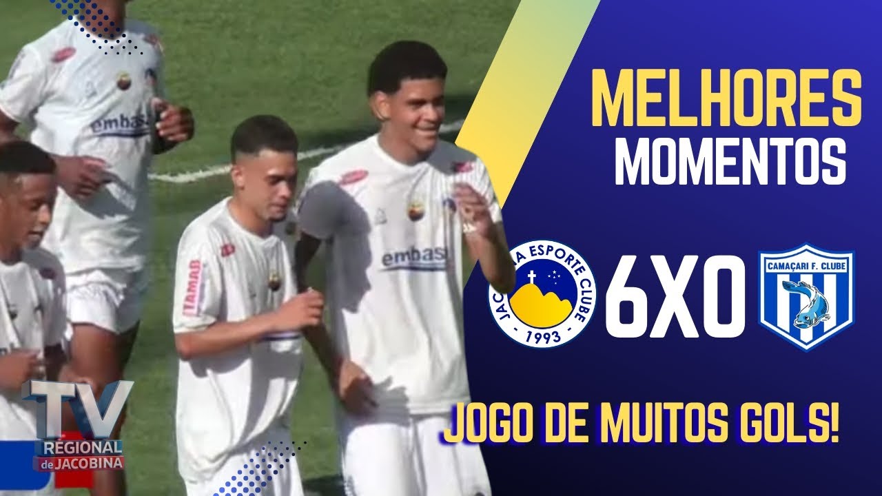 MELHORES MOMENTOS - JACOBINA X CAMAÇARI - BAIANÃO SUB-20 2026