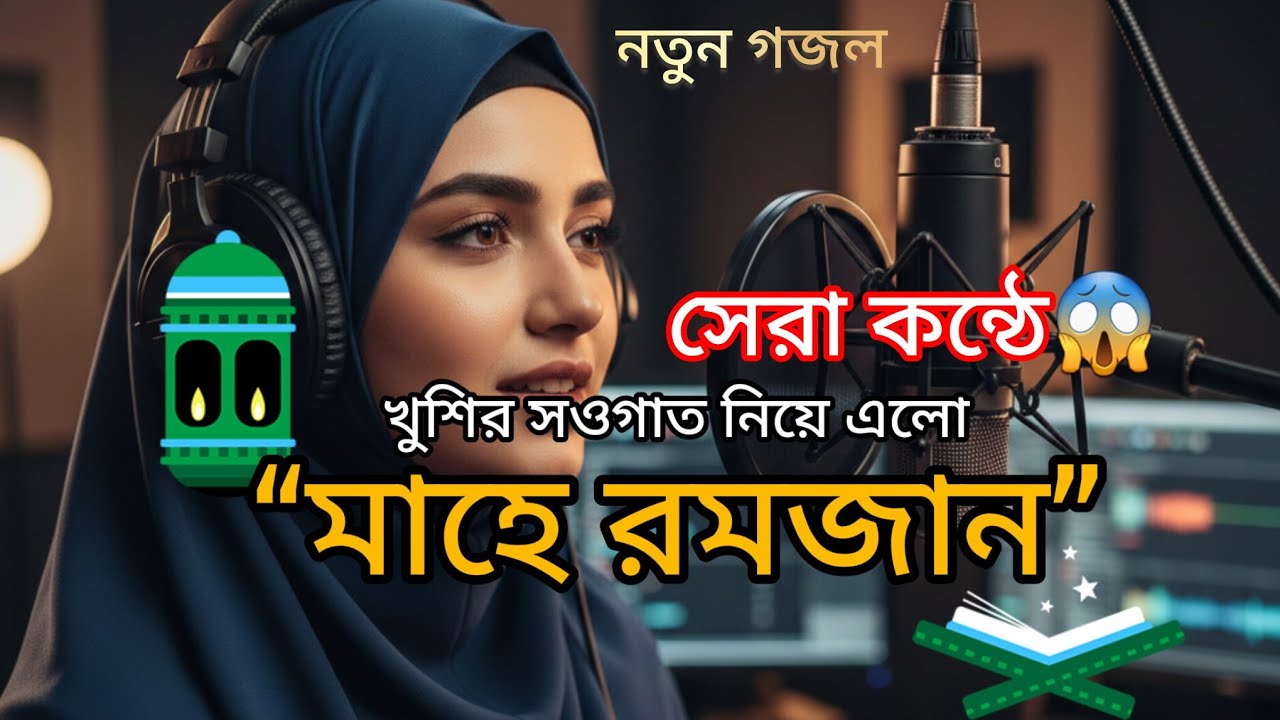 খুশির সওগাত নিয়ে এল মাহে রমজান | New Bangla Gajal @PobitroSubas #nasheed #bmw #islamicvideo #fypシ