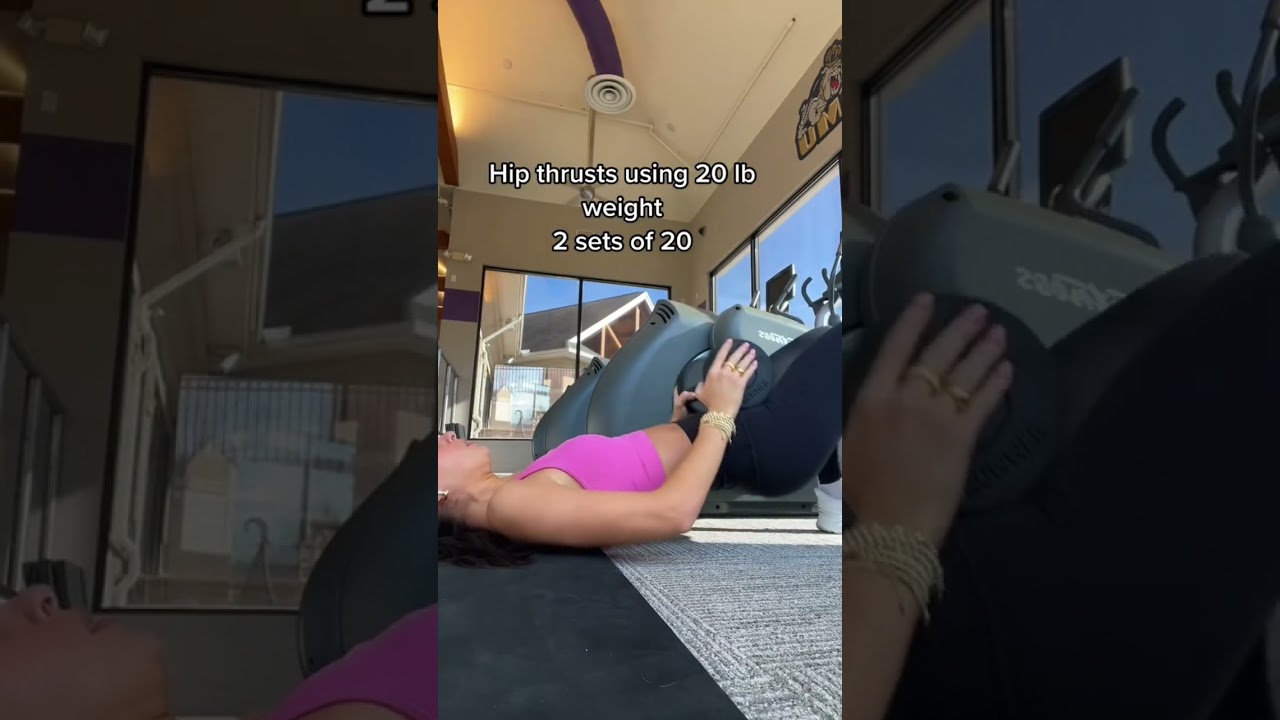 My college workout routine