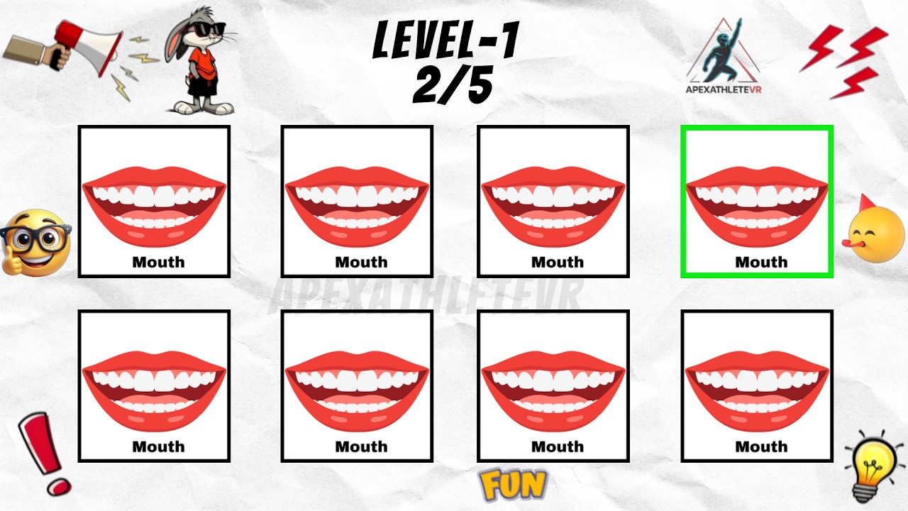 Say The Word On Beat (Level 1-3)  | EASY MEDIUM HARD | Fast Rhythm Test