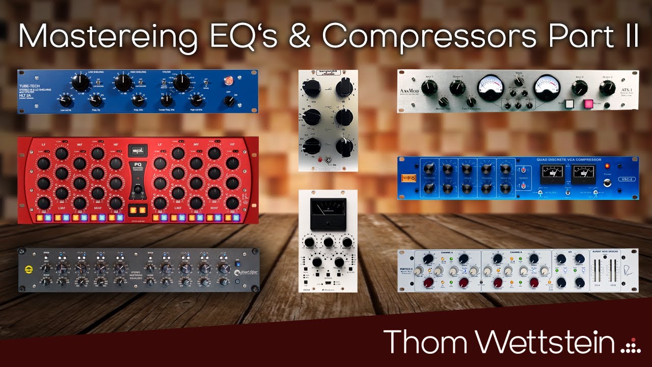 EQs & Compressors Part 2//MAQ-2NV//SPL PQ//HLT2AM//VSC-2//Wes Audio//Bereich03//Portico MBP//ATS-1