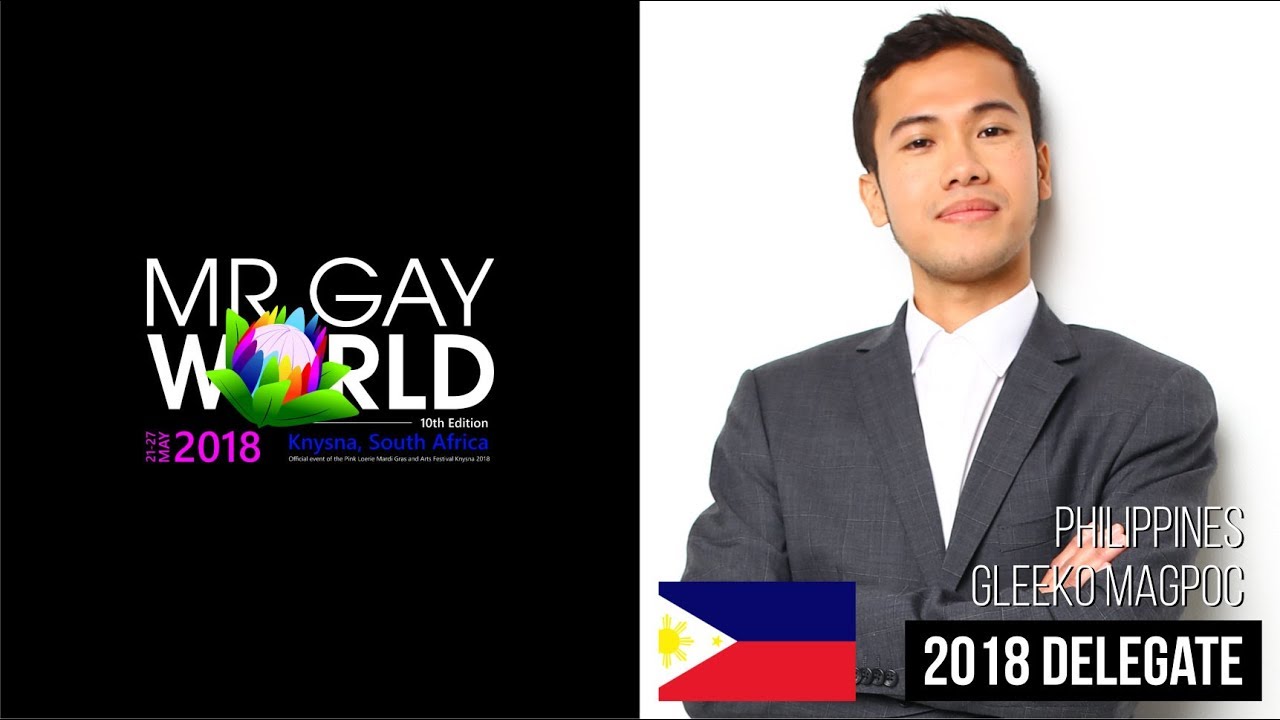 Mr Gay World 2018 Delegate - PHILIPPINES