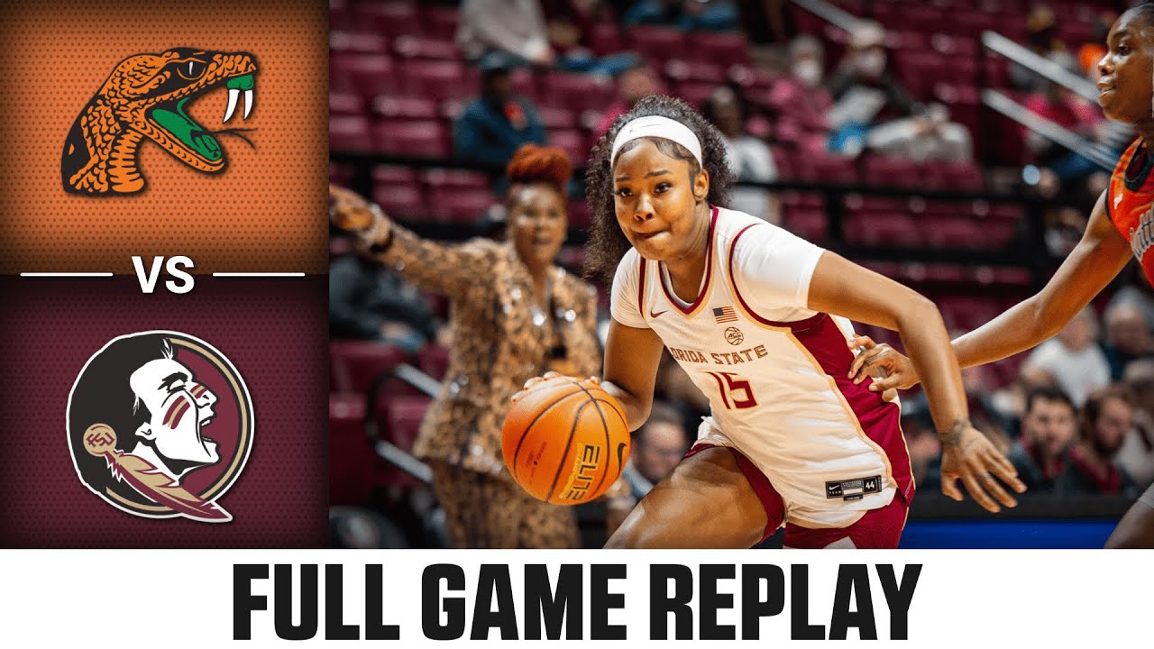 Florida A&M vs Florida State Full Game Replay | 2025-26 ACC Women's Basketball