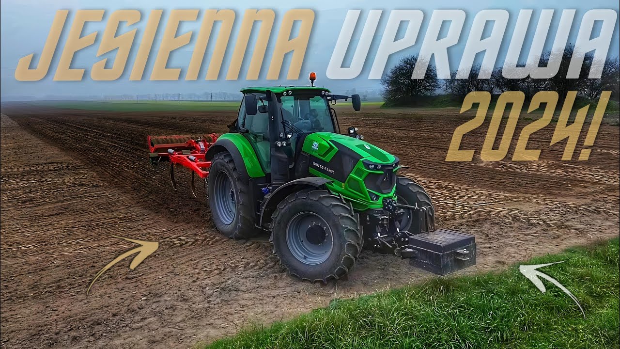 ☆JESIENNA UPRAWA 2024!☆ Deutz Fahr 6205 & AgroMasz❄️