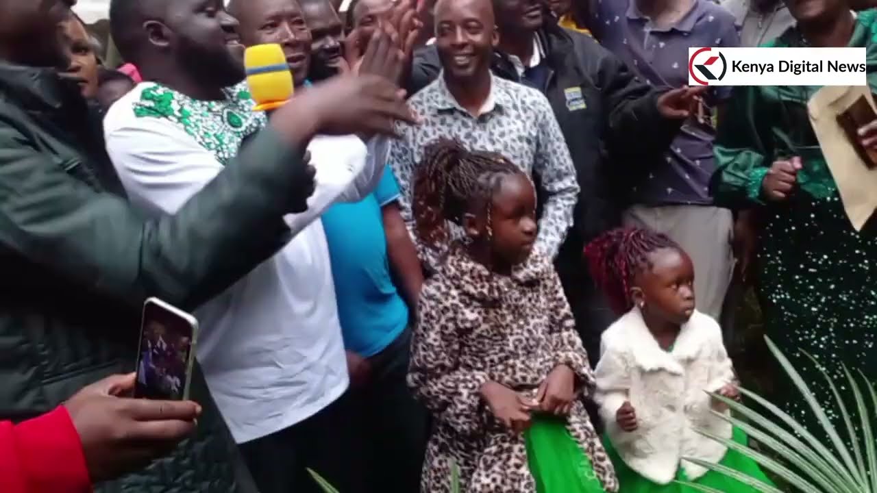 Bungoma senator-elect Wafula Wakoli introduces his family!!