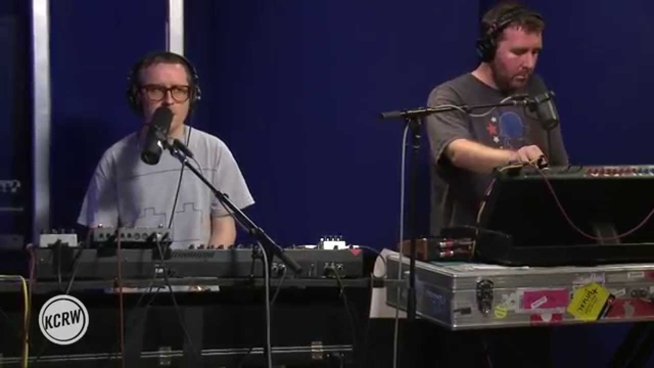 Hot Chip performing 