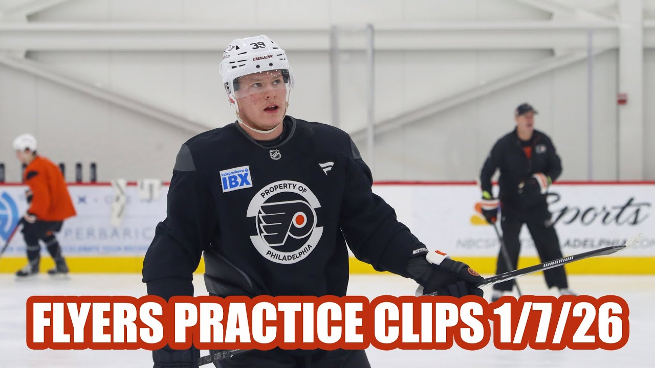 Philadelphia Flyers Practice Clips - 1/7/26