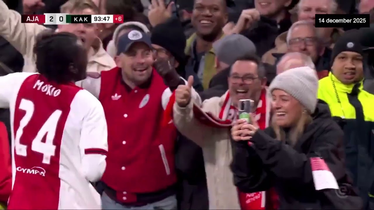 Ajax - kakkerlakken 14 december 2025