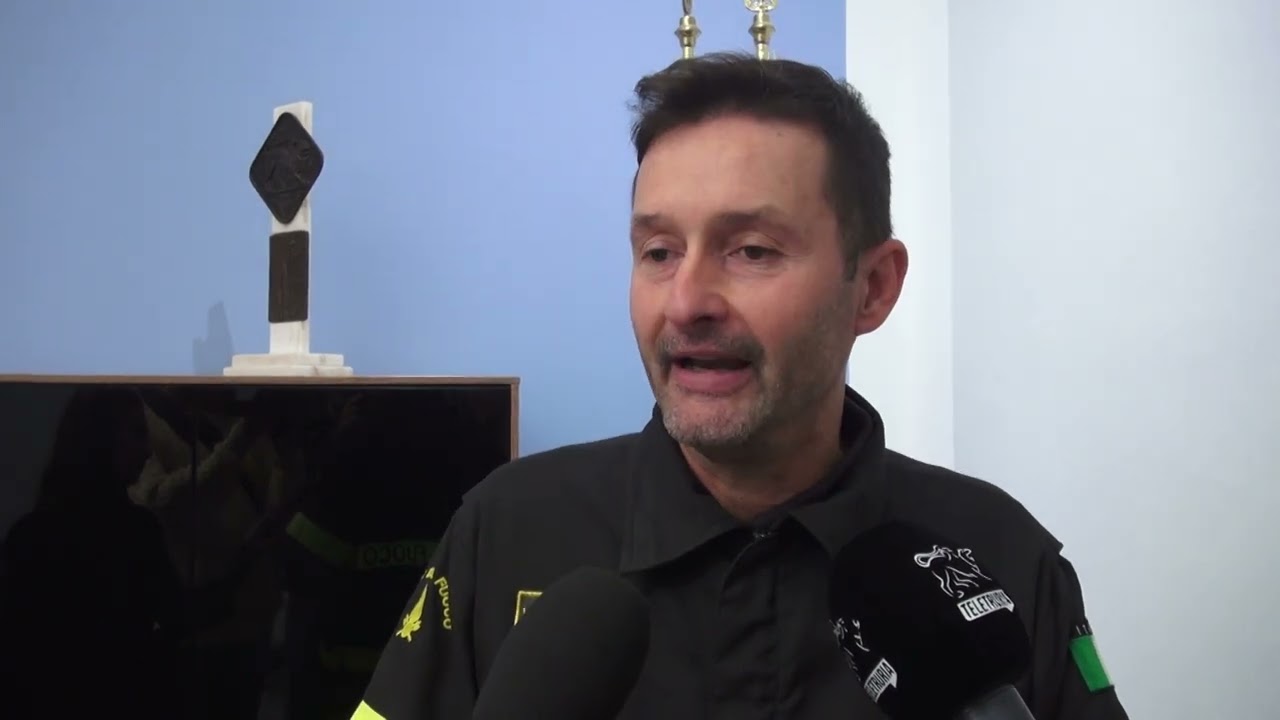 Vigili del Fuoco, il nuovo comandante Fabrizio Baglioni si presenta