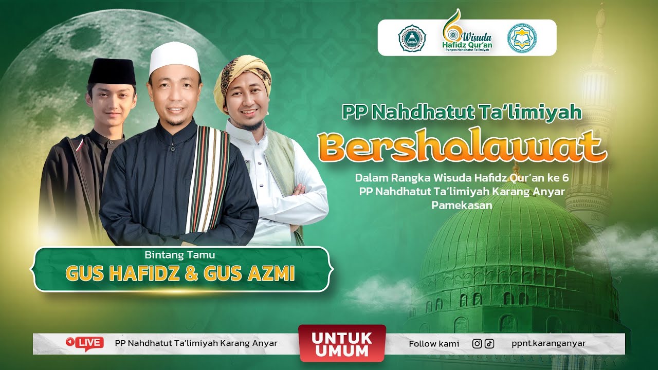 🔴(LIVE) PP. NAHDHATUT TA'LIMIYAH BERSHALAWAT | BERSAMA SYUBBANUL MUSLIMIN