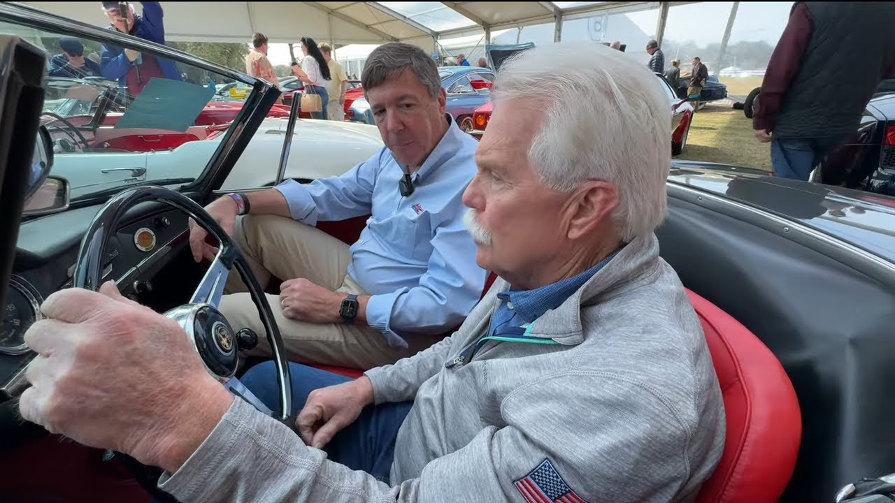 Wayne Carini and Lowell talk about the Alfa Romeo 1600 Sprint Speciale Veloce