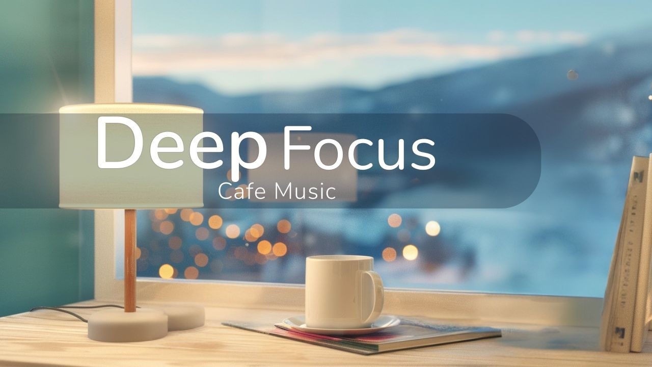 Deep Focus Cafe Music | Distraction-Free Minimal Instrumental | No Vocals