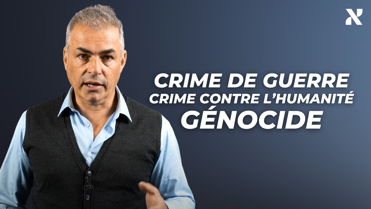 Crime de guerre, crime contre l'humanité, génocide, avec Yann Jurovics