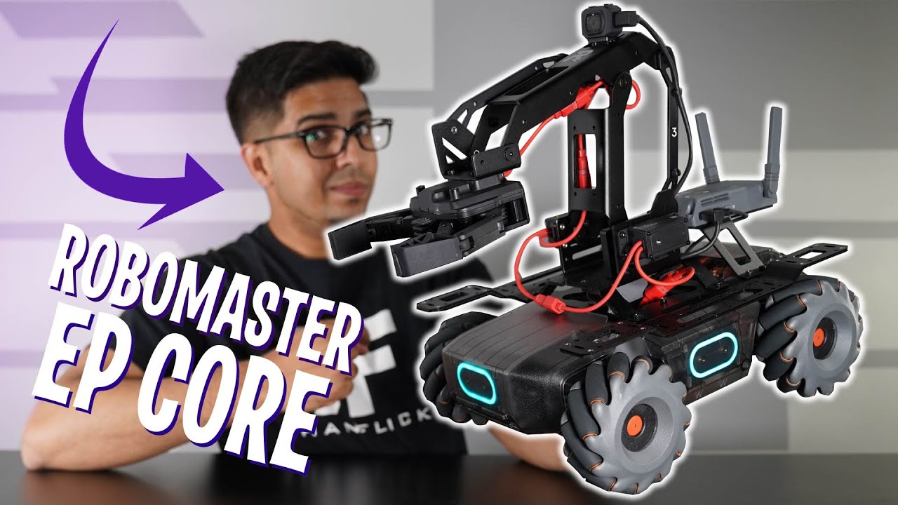 Технологии будущего: робот с захватом — обзор DJI RoboMaster EP Core