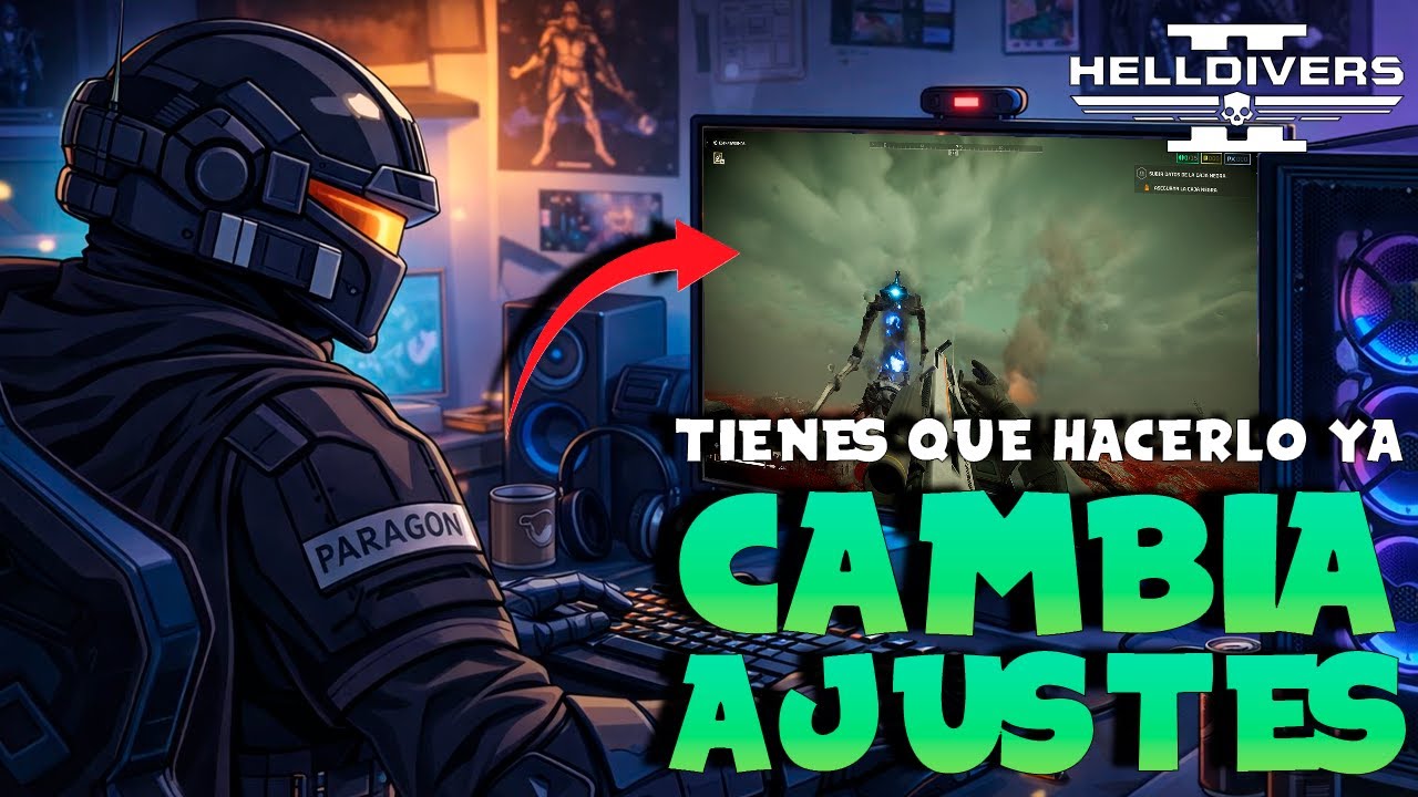 Tienes que CAMBIAR estos +10 AJUSTES YA! 💥   Helldivers 2 (Resubido)