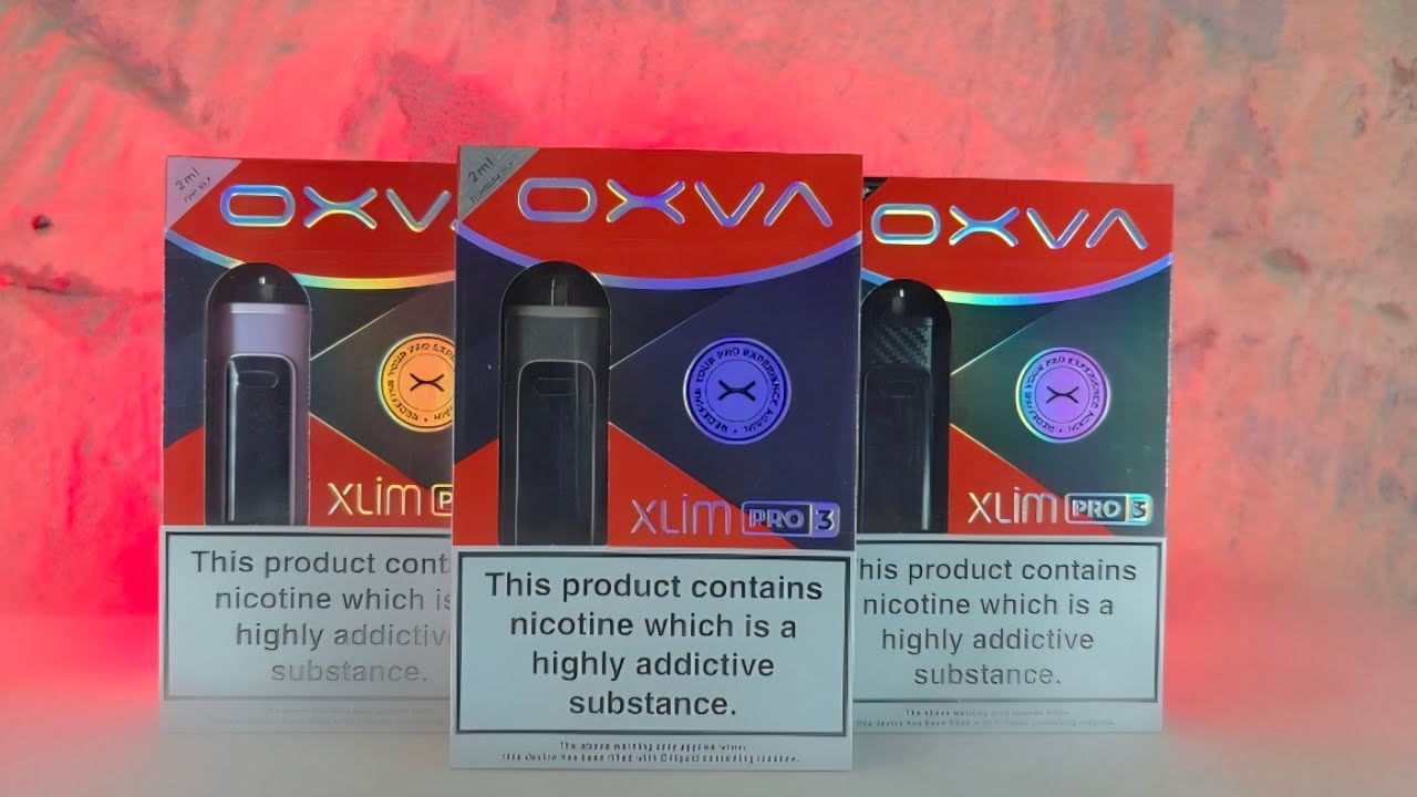 Oxva Xlim Pro 3 Kit User Guide #vapeshopbirmingham #oxva #vapeuserguides