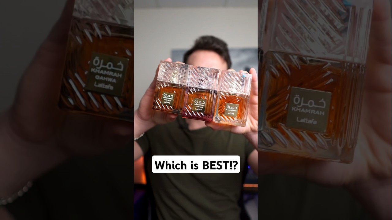 Which Lattafa Khamrah is the BEST!? Original vs Qahwa vs Dukhan
