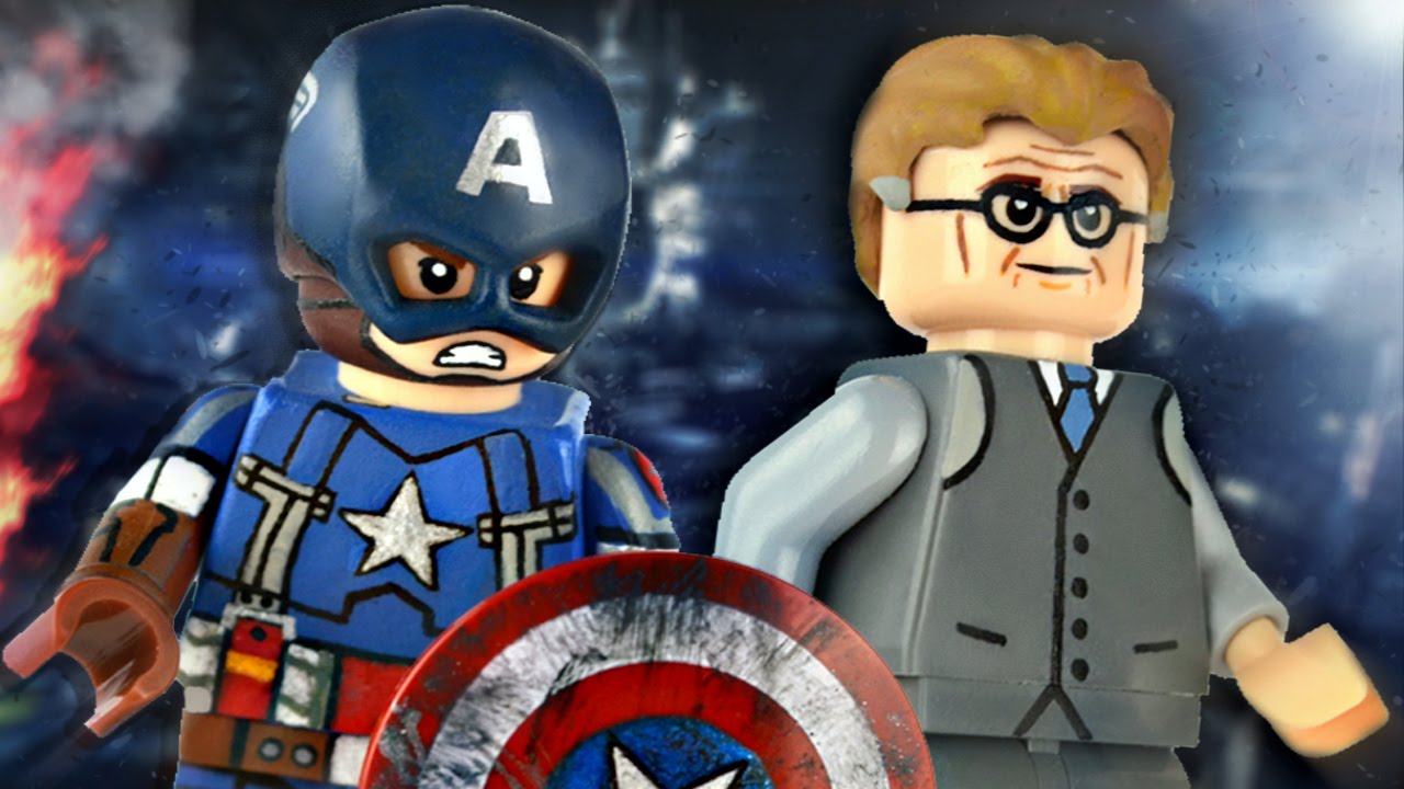 LEGO Marvel : Captain America (Golden Age) & Alexander Pierce - Showcase