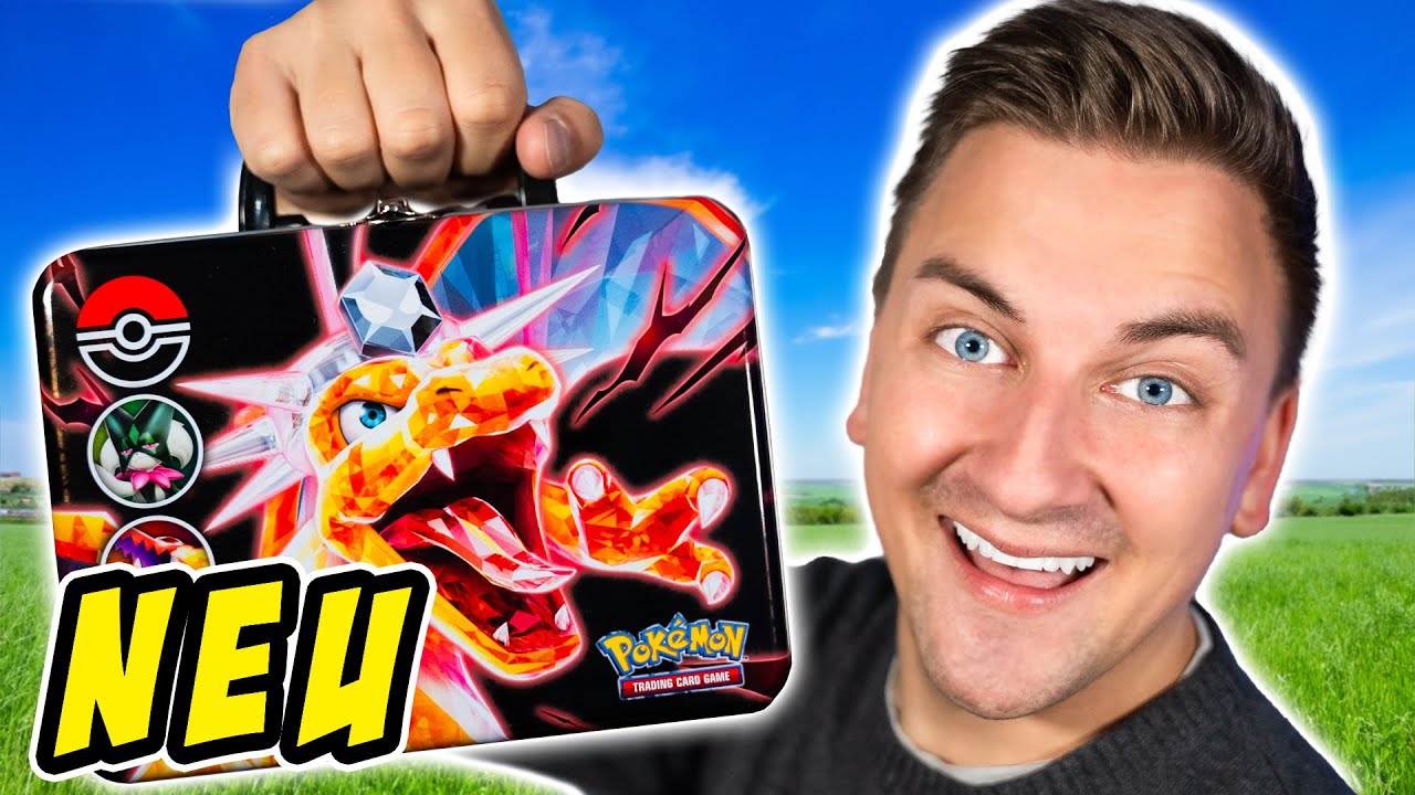 DAS steckt im NEUEN Glurak Sammelkoffer | Pokémon Booster Opening
