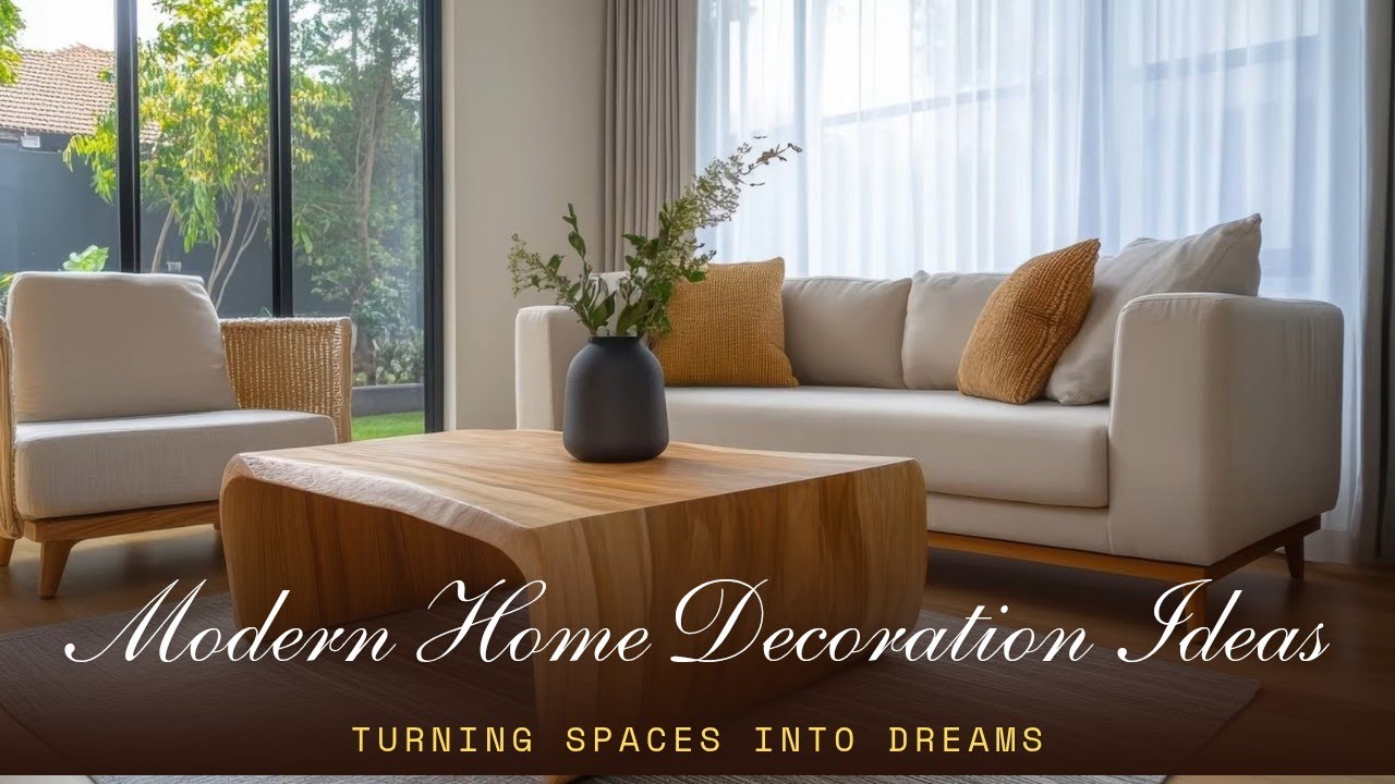 Elegant & Minimalist Modern Home Decoration Ideas | Home Décor Trends That Will Transform Your Space