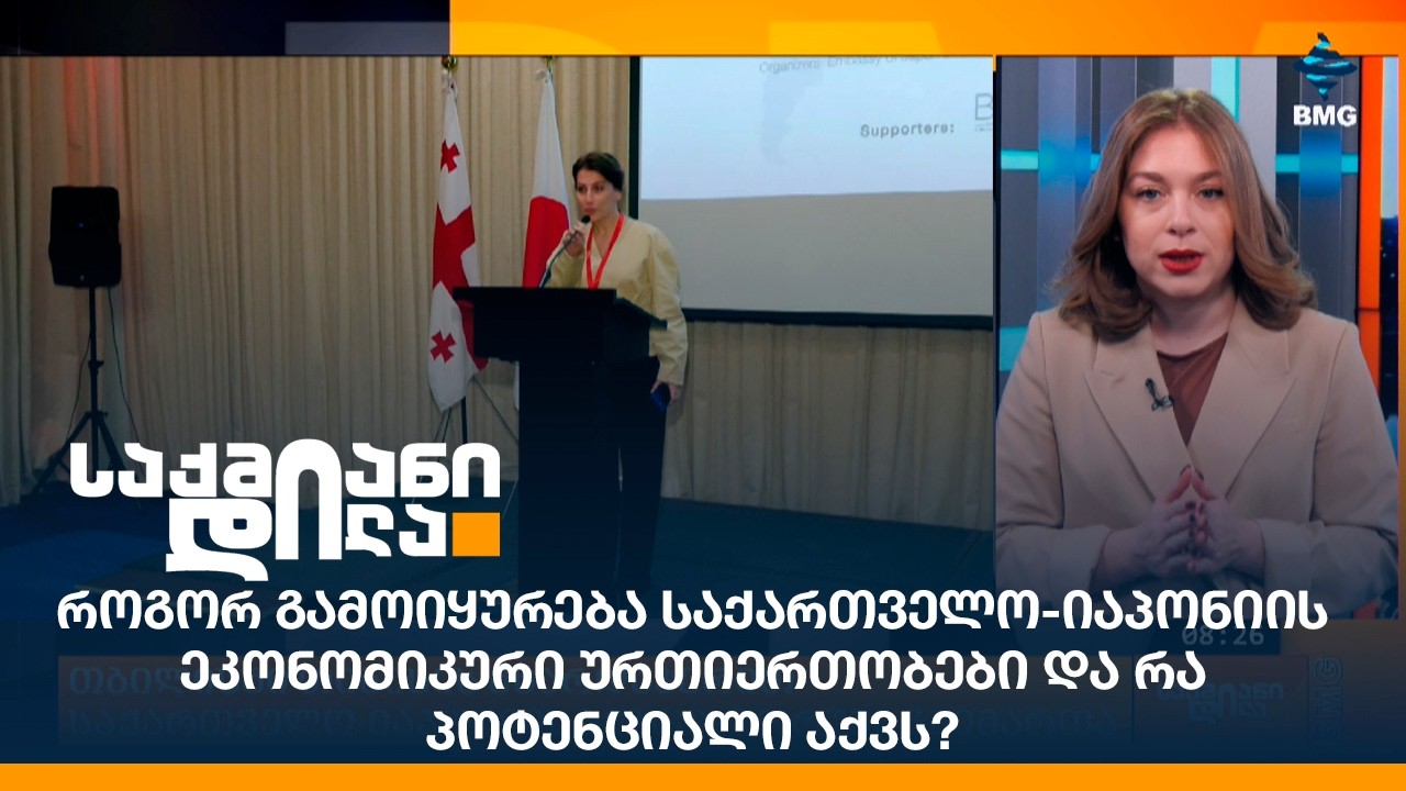 როგორ გამოიყურება საქართველო-იაპონიის ეკონომიკური ურთიერთობები და რა პოტენციალი აქვს?