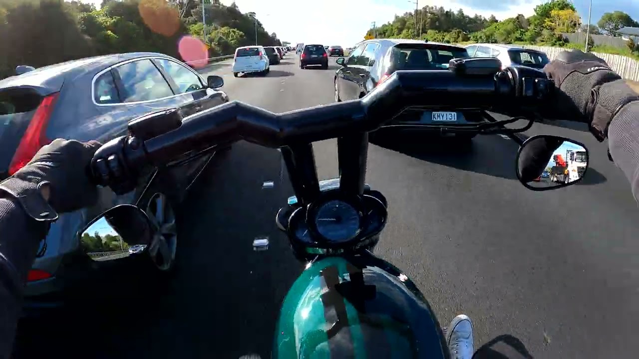 Harley Davidson Vrod Sunday Ride In Traffic I POV 4K