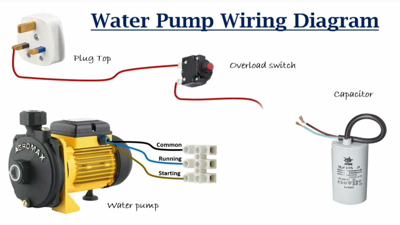Water Pump Wiring Diagram / water motor