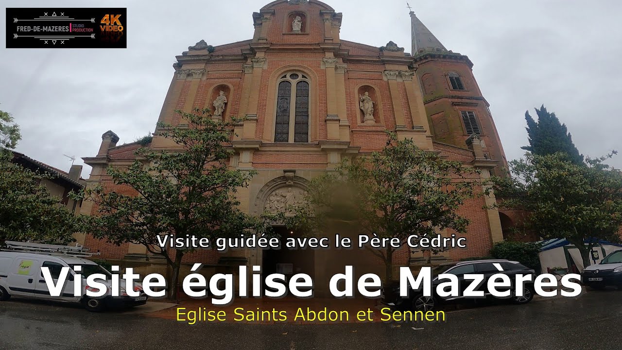 Visite église de Mazères