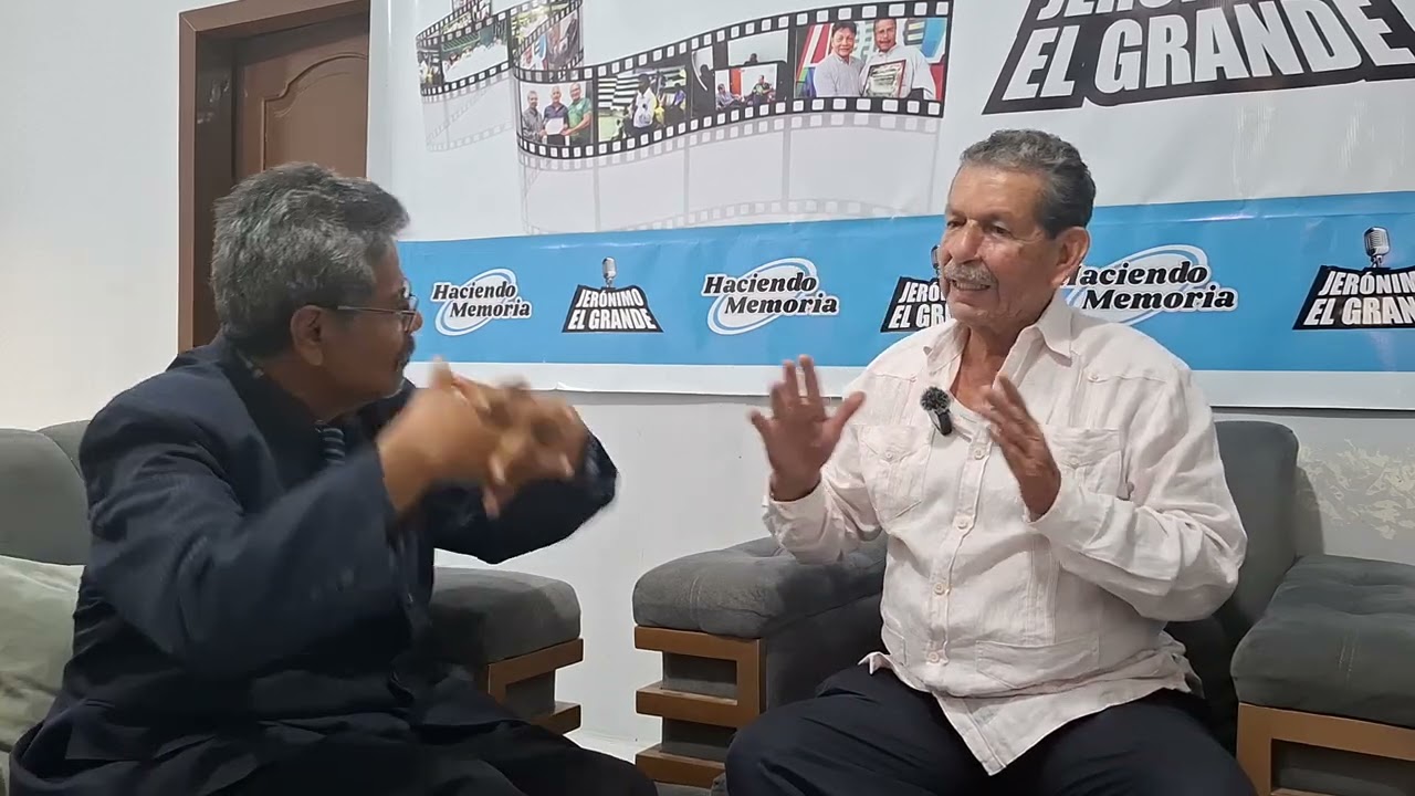 Jerónimo Ibarra entrevista al Lcdo. Ángel de Los Reyes Ponce; maestro educador. Parte 1