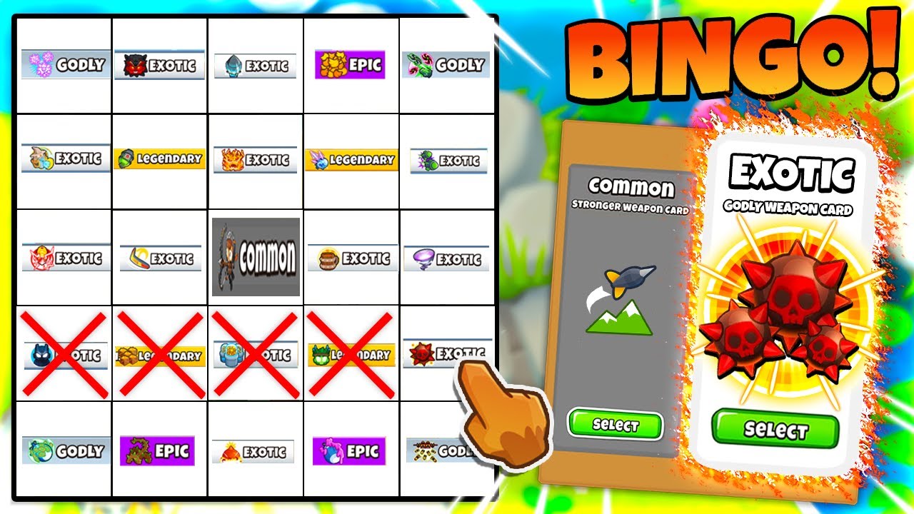Мы играли в Upgrade Monkey BINGO (BTD 6)