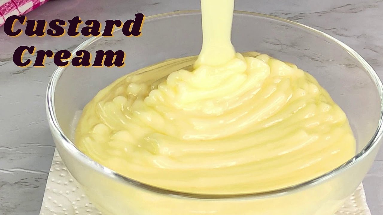 Beginners  Vanilla Custard Cream recipe