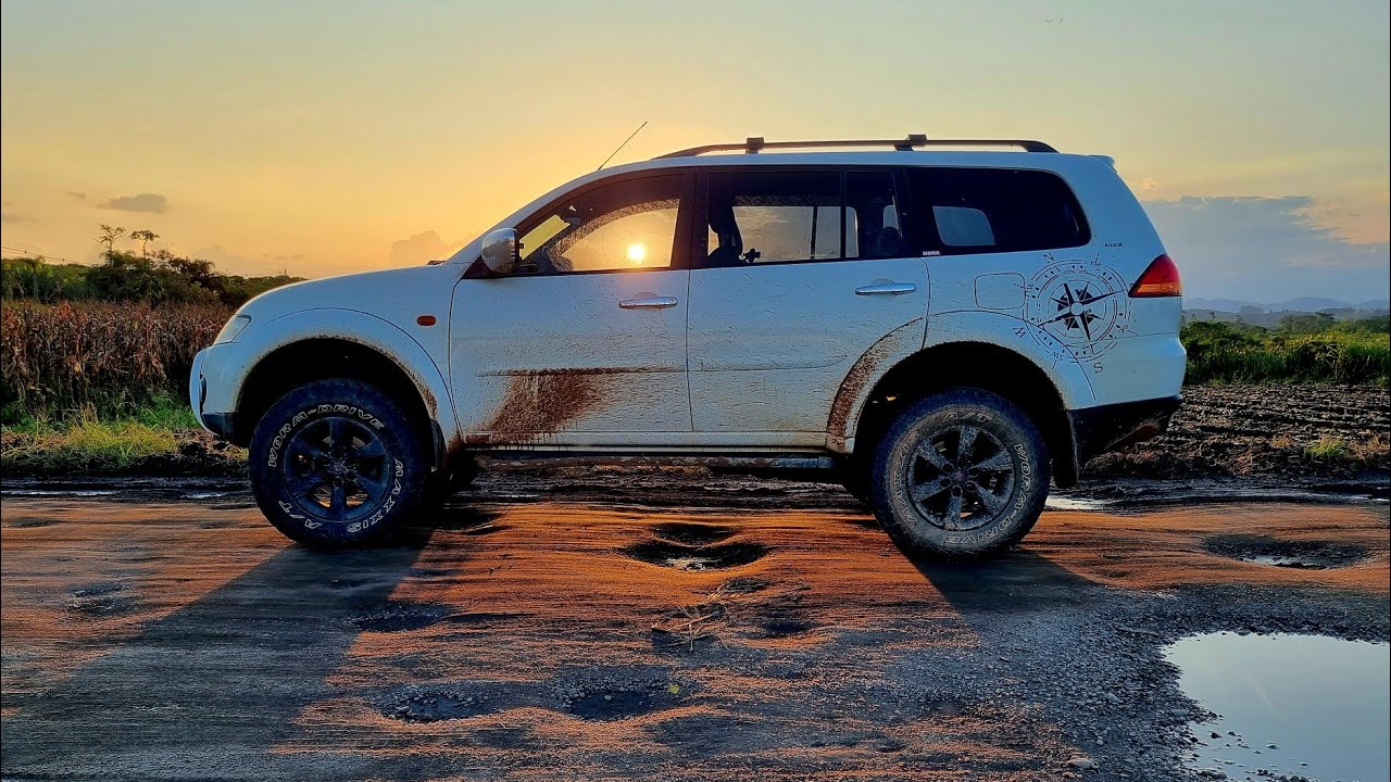 PAJERO DAKAR SPORT NA TRILHA. SUBIDA DO BAMBU, GUARAREMA