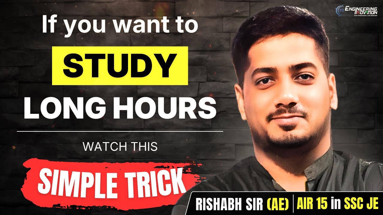 Increase your Study Hours Psychologically | Rishabh Sir (A.E.) #rishabhsir