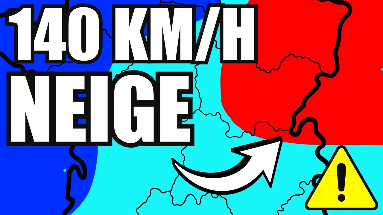 ⛈️ Météo Aujourd'hui : ALERTE Tempête 140 km/h + Neige ce Weekend !