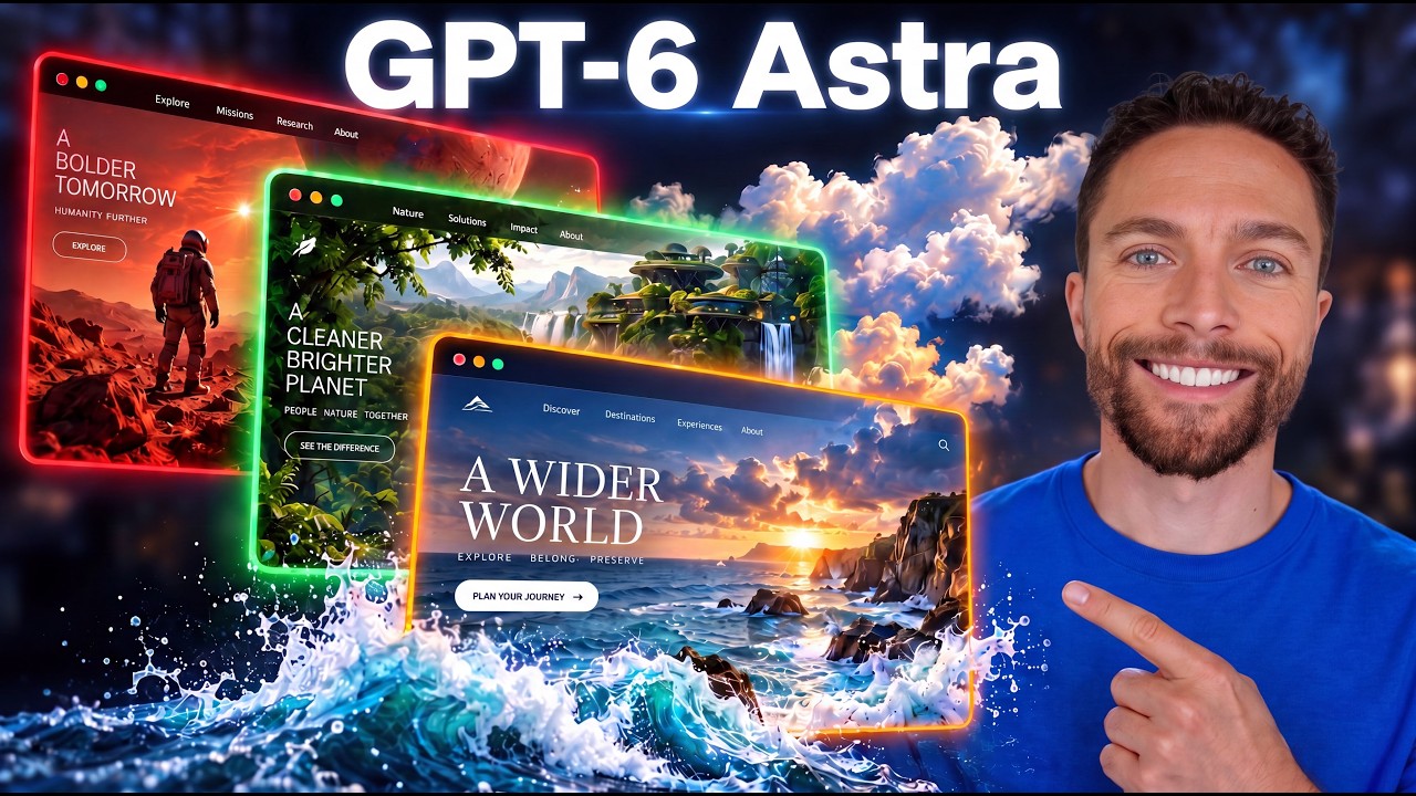 How To Create Cinematic Websites Using GPT-6 Astra