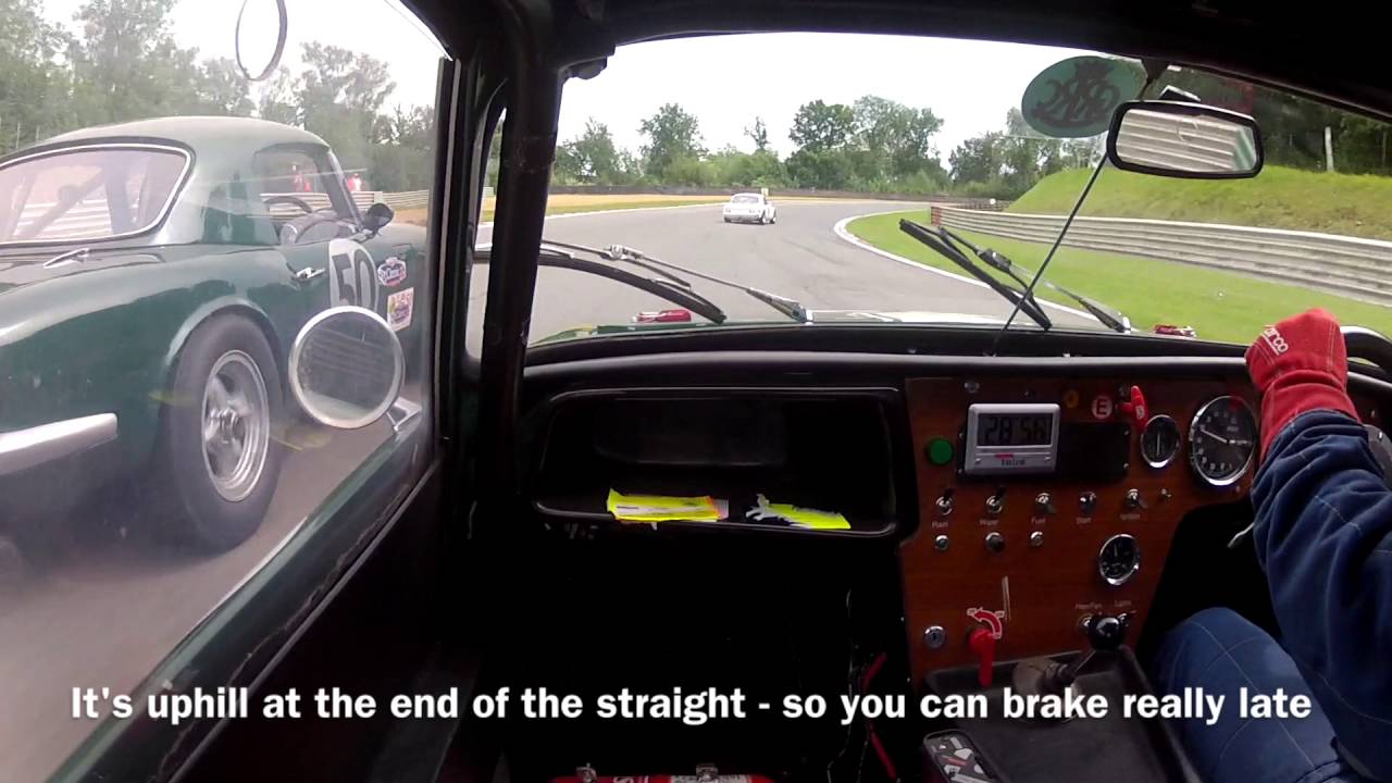 Lotus Elan 50th first Lap at Brands